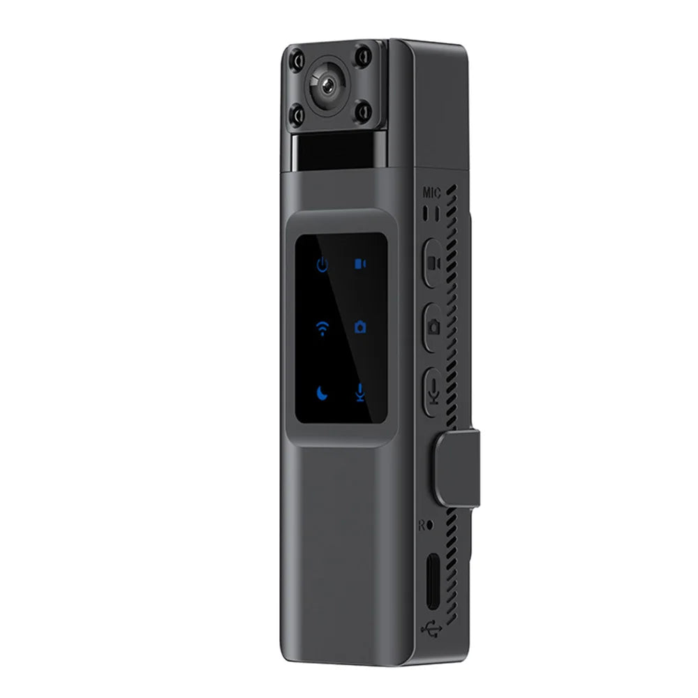 JOZUZE Mini Portable Body Camera – 1080P Wearable Police, Sport, and Business Conference Video Recorder