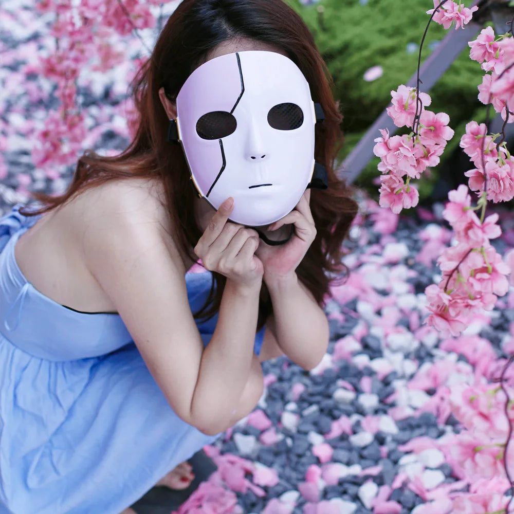 Sally Face Mask Cosplay – Sal Fisher Full Face Anime Game Mask for Halloween & Party Costume