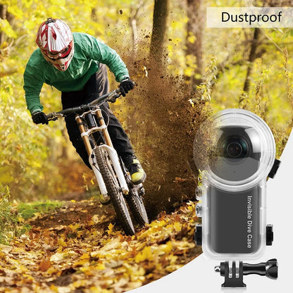 Invisible Dive Case for Insta360 X3 – Waterproof 50M Diving Protector Shell for Insta360 X3 Accessories (2023)