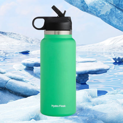 40oz Insulated Water Bottle – Stainless Steel Vacuum Flask, Keeps Drinks Hot & Cold, Flex Cap