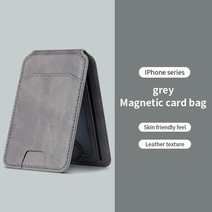 Luxury MagSafe Leather Wallet Case – Magnetic Card Holder for iPhone 16, 15, 14, 13, 12 Pro Max