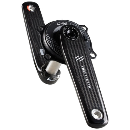 Full Carbon Road Bike Crankset with Power Meter - 150–172.5mm Easton 110BCD Crank with 24mm Titanium Axle for Shimano Bikes