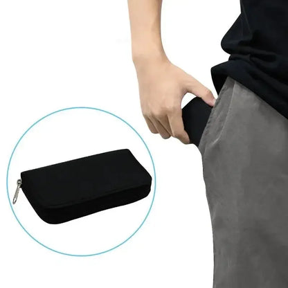 Memory Card Storage Bag – 22-Slot Wallet for CF, SD, Micro SD, SDHC, MS & DS Cards, Game Accessories Case