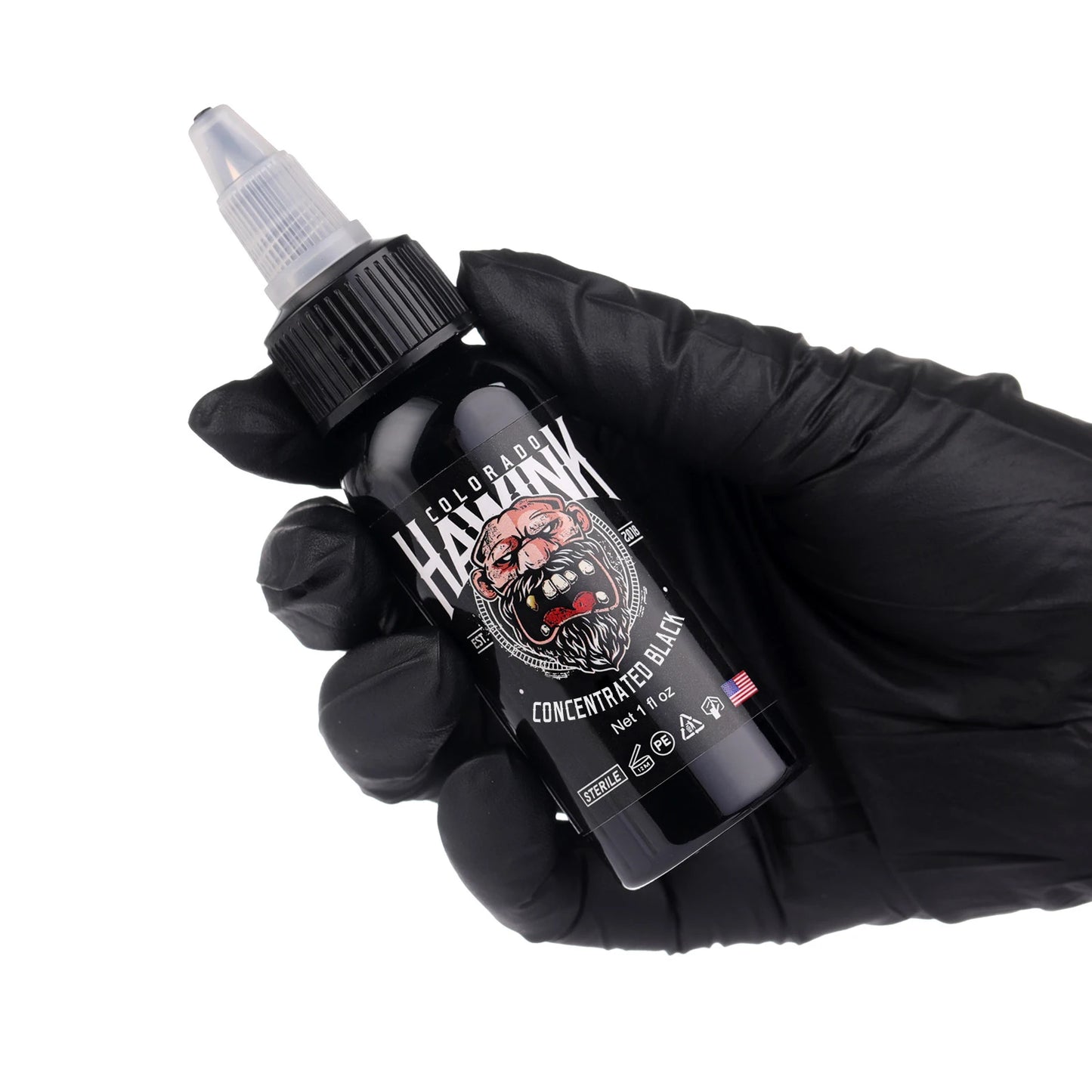 Professional Tattoo Ink Set for DIY Body Art & Practice Tattoos – 15ML/30ML/120ML/200ML/240ML Pigment Colors