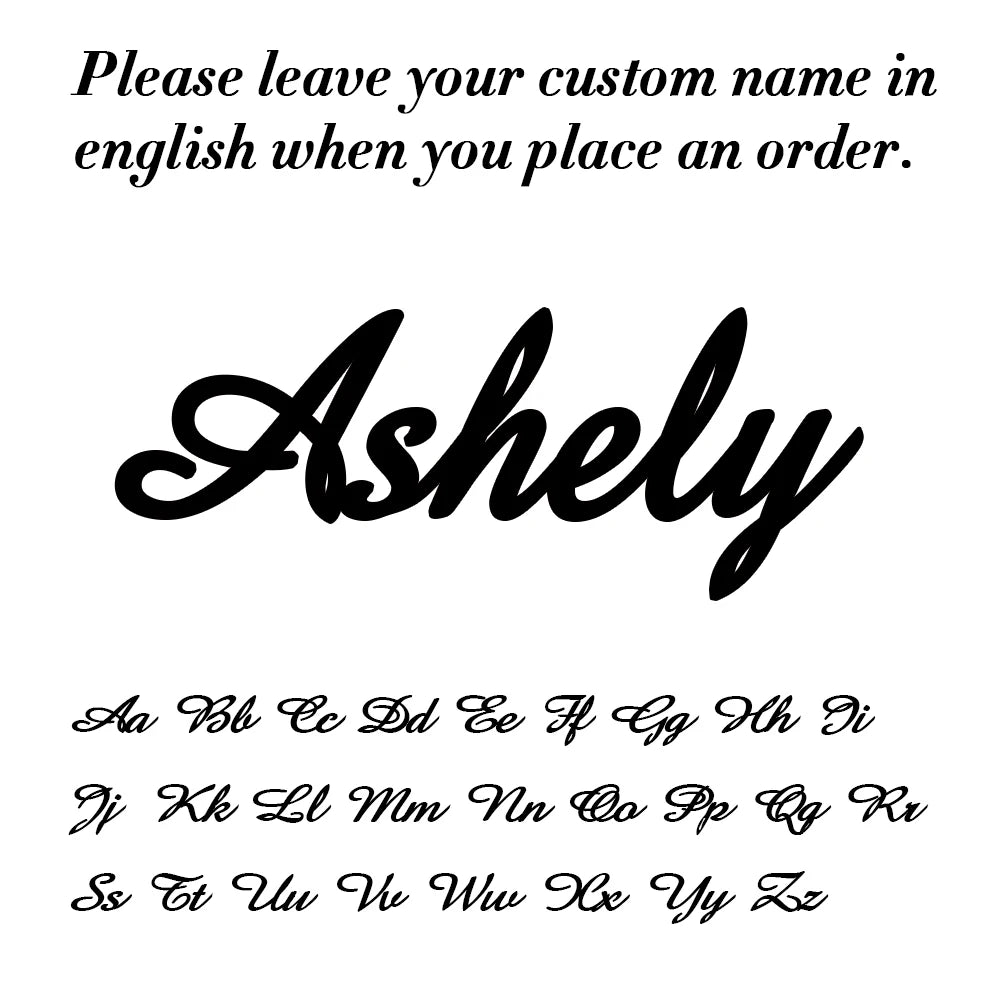Sipuris Custom Name Brooch - Stainless Steel Trendy Pins for Women & Men, Nameplate Jewelry, Valentine's Day Gift