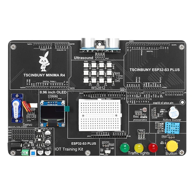 Tscinbuny ESP32-S3 PLUS Arduino Starter Kit - Complete Programmable IoT Development & Educational Kit