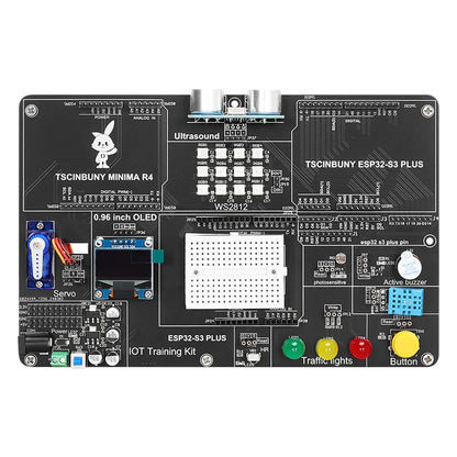 Tscinbuny ESP32-S3 PLUS Arduino Starter Kit - Complete Programmable IoT Development & Educational Kit