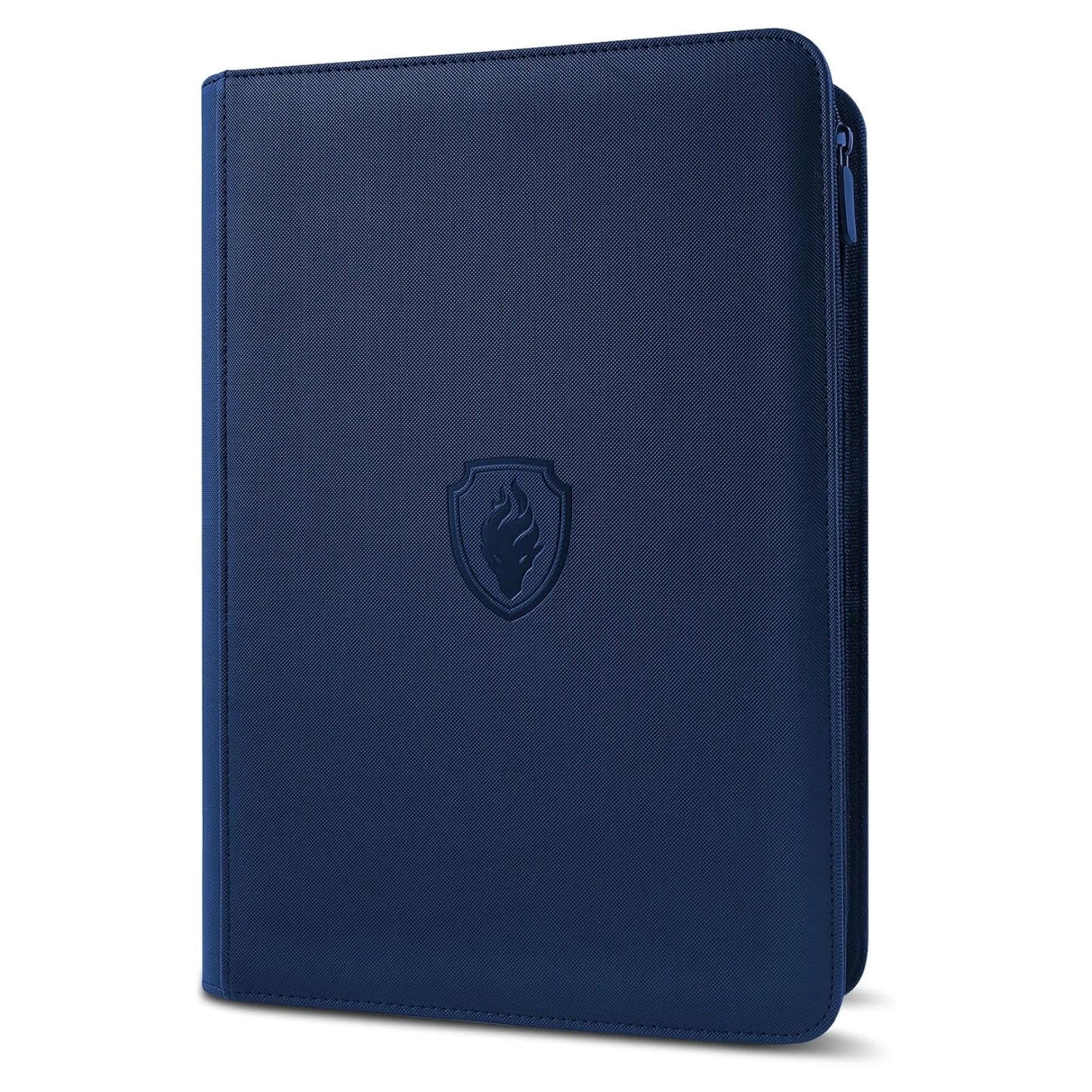 9-Pocket Trading Card Binder - 360-Card Zipper Album with Premium PU Cover
