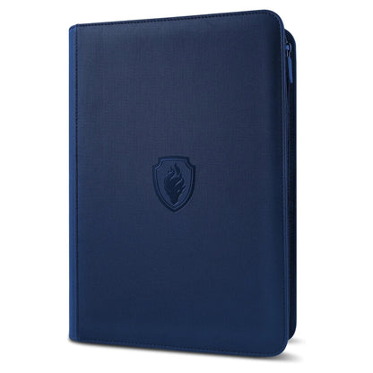 9-Pocket Trading Card Binder - 360-Card Zipper Album with Premium PU Cover