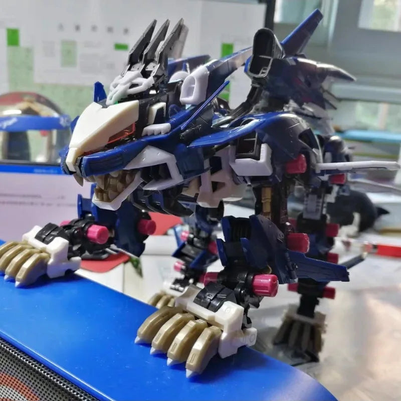 BT ZOIDS Liger ZERO Jager Building Kit - 1:72 Scale Full Action Assembly Model Toy Gift