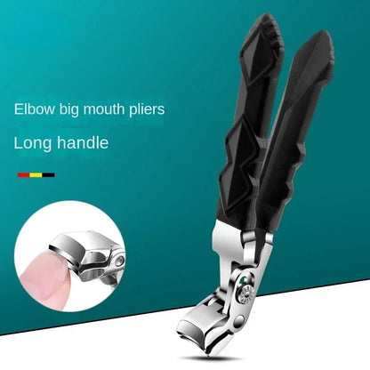 Anti-Splash Nail Clippers – Large Thick Hard Diagonal Pliers for Household Manicure and Nail Care