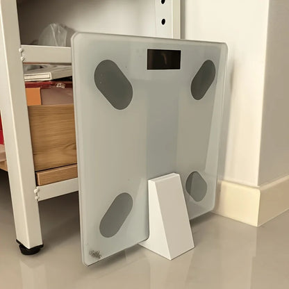 Body Fat Scale Storage Rack - Floor Standing Weight Scale Holder & Organizer Shelf