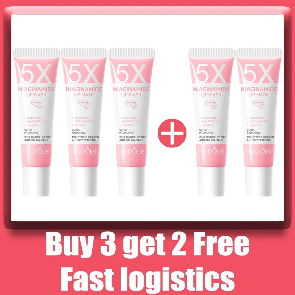 Dark Lip Lightening Balm & Exfoliating Lip Mask – Moisturizing Treatment to Reduce Lines, Improve Dryness & Restore Natural Pink Lips