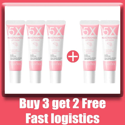 Dark Lip Lightening Balm & Exfoliating Lip Mask – Moisturizing Treatment to Reduce Lines, Improve Dryness & Restore Natural Pink Lips