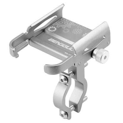 360° Rotatable Aluminum Alloy Bicycle & Motorcycle Phone Holder – MTB Bike GPS Handlebar Mount Stand