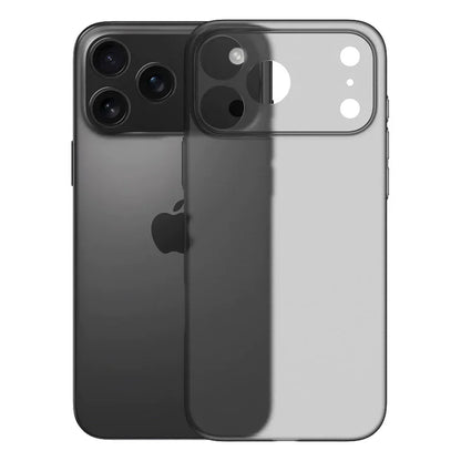 Luxury Ultra-Thin Matte iPhone Case - Translucent Shockproof Cover with Lens Protection for iPhone 13–17 Pro Max & 17 Air