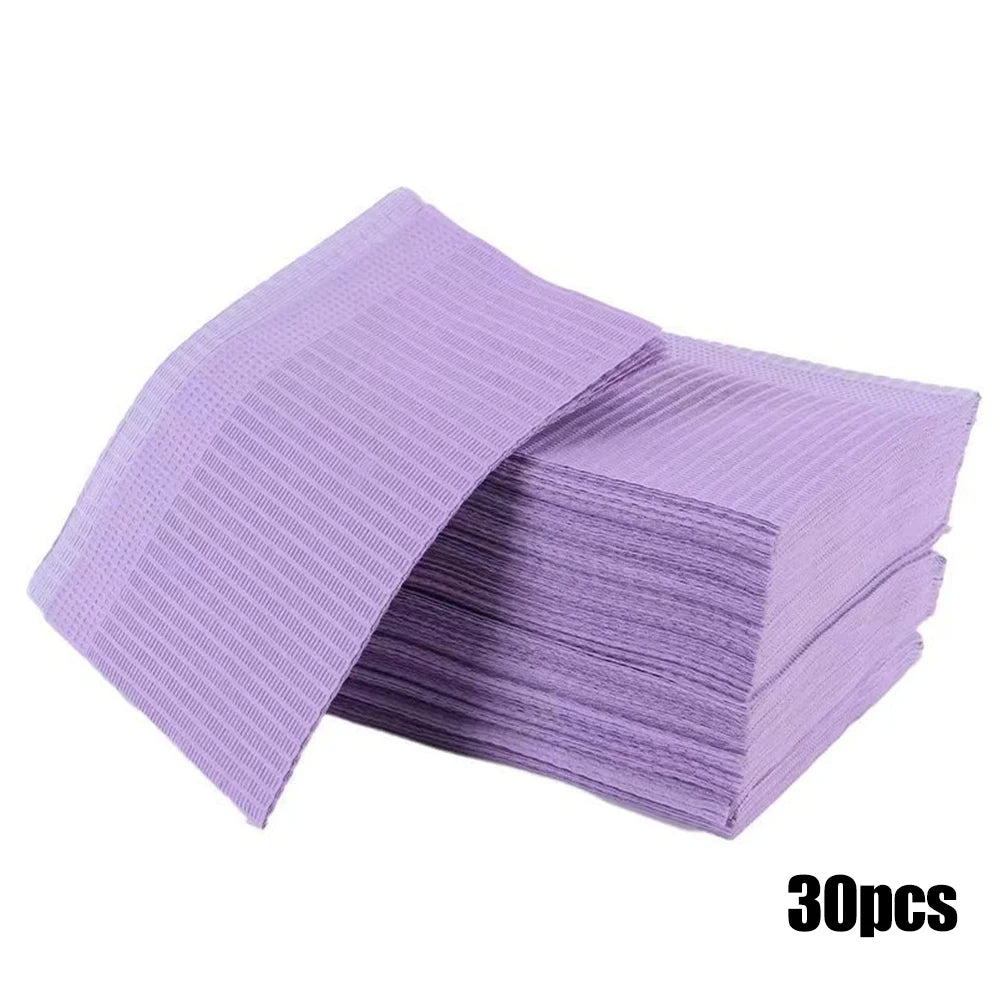 30/50/125PCS Disposable Tattoo & Nail Clean Pads – Waterproof Medical Paper Mats for Eyelash, Grafting & Beauty Tool Accessories