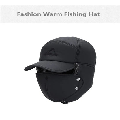 Winter Thickened Faux Fur Baseball Hat – Men’s & Women’s Skiing, Fishing, and Outdoor Cold Weather Hat