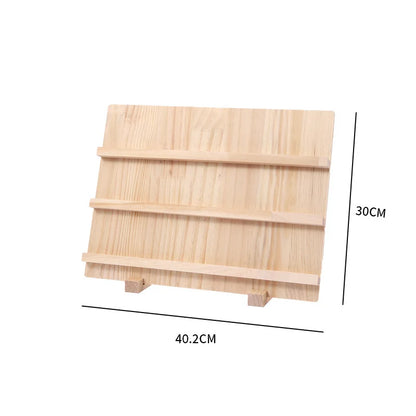 Wood Earring Display Stand – Jewelry Holder & Earring Card Organizer