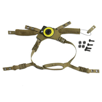 Team Wendy Helmet Chin Strap – Hanging Suspension System for FAST MICH Tactical Airsoft Helmet Accessories
