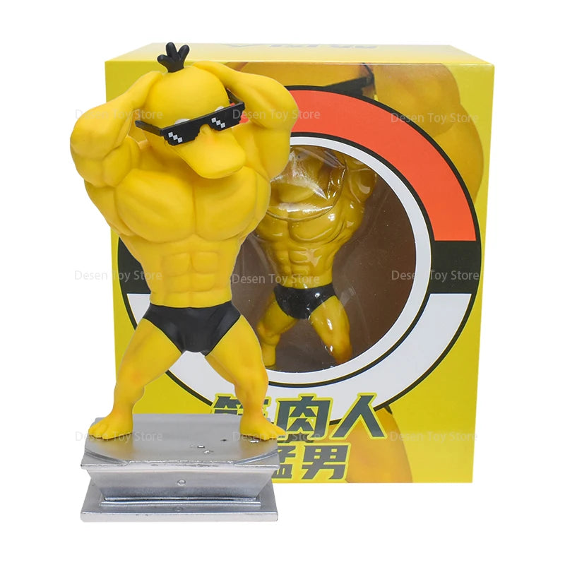 13 Styles Pokémon Muscle Figures – Magikarp, Snorlax, Dugtrio, Psyduck, Squirtle, Bulbasaur, Gengar PVC Action Toys