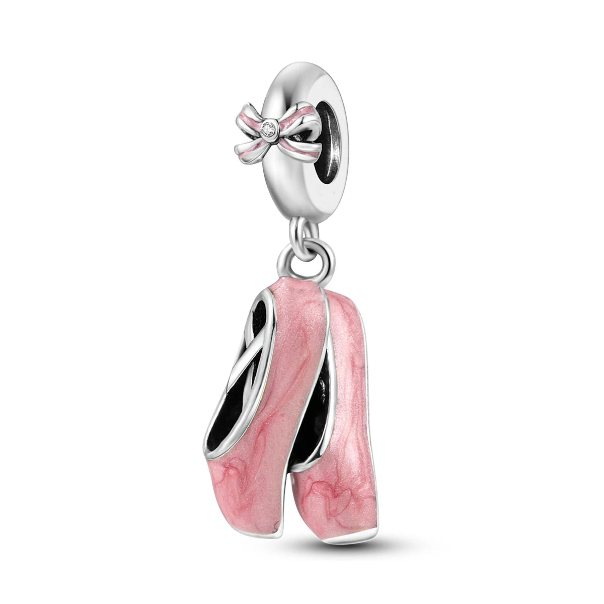 MULA Silver Plated Dangle Charms for Snake Chain Bracelet - DIY Women’s Jewelry Making Gift