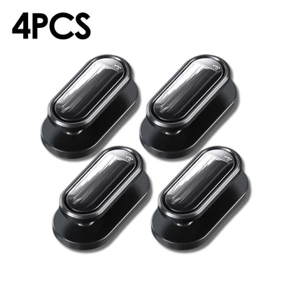 Car Invisible Small Hooks – Carbon Fiber Self-Adhesive Dashboard Wall Hook for USB Cable, Headphones, Keys, Car Interior Organizer
