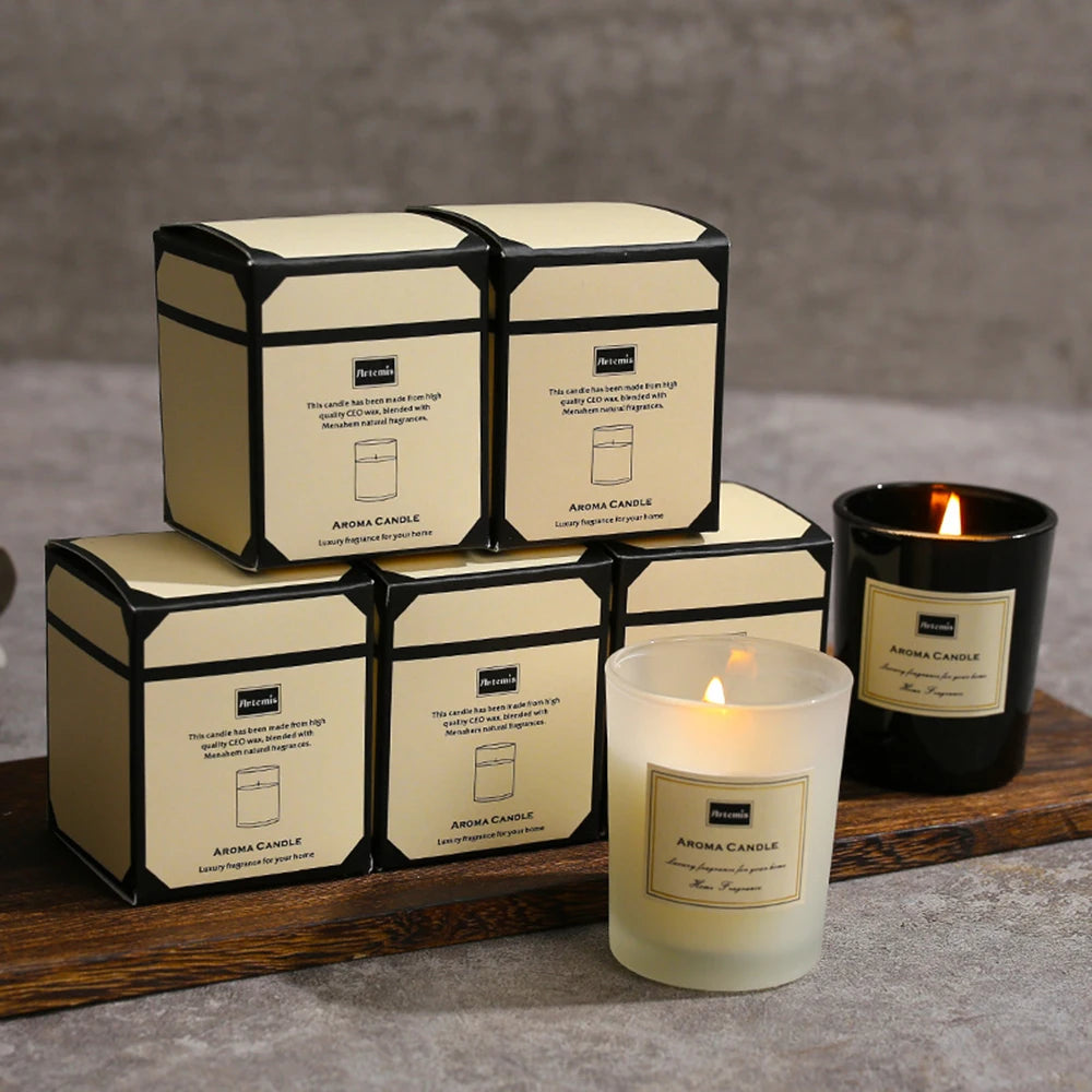 Romantic Scented Candle & Aromatherapy Diffuser – Long-Lasting Home Air Freshener Gift
