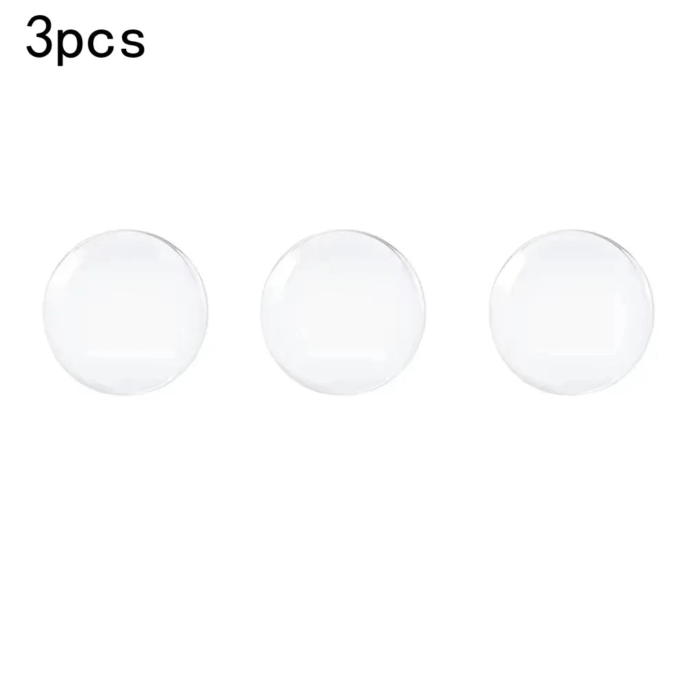 Door Knob Wall Protector - Clear Soft Rubber Door Stopper & Handle Bumper for Noise Reduction and Wall Protection