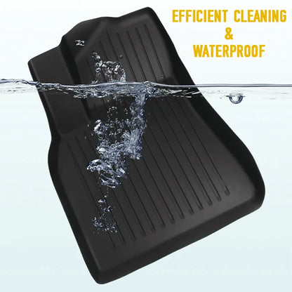 Tesla Model Y 2025+ Juniper TPE Floor Mats – Waterproof Anti-Slip Full Set Car Accessories