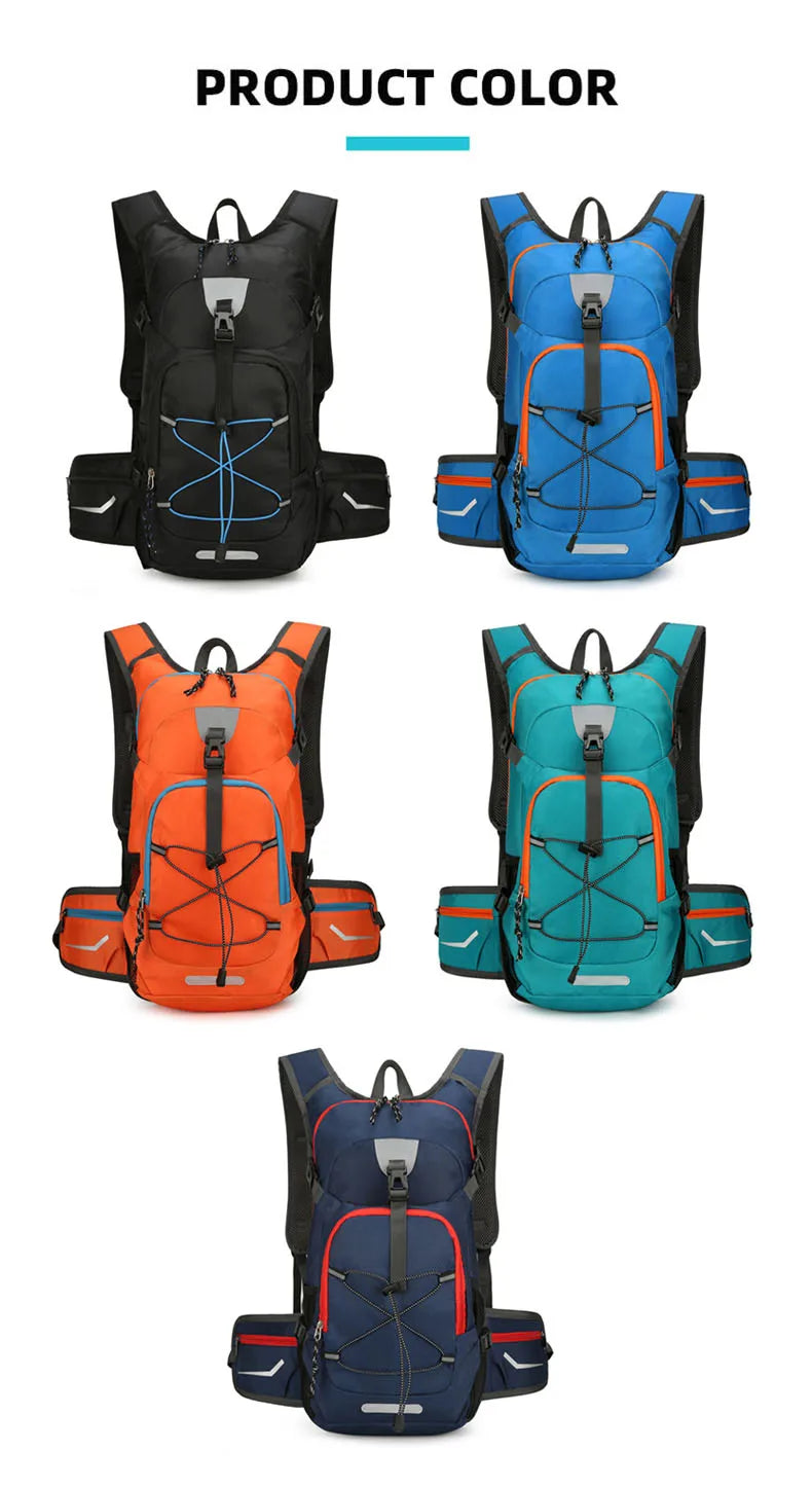 Lightweight Hydration Cycling Backpack – Outdoor Sport Rucksack for Hiking, Camping, Climbing & Travel with Water Reservoir