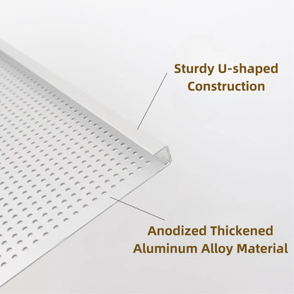 Puff Pastry Baking Tray – Rectangular Perforated Mille Feuille Pan for Oven & Bread