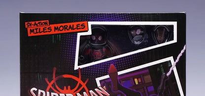 Miles Morales Spider-Man Action Figure — Into the Spider-Verse Collectible Toy for Kids Gift