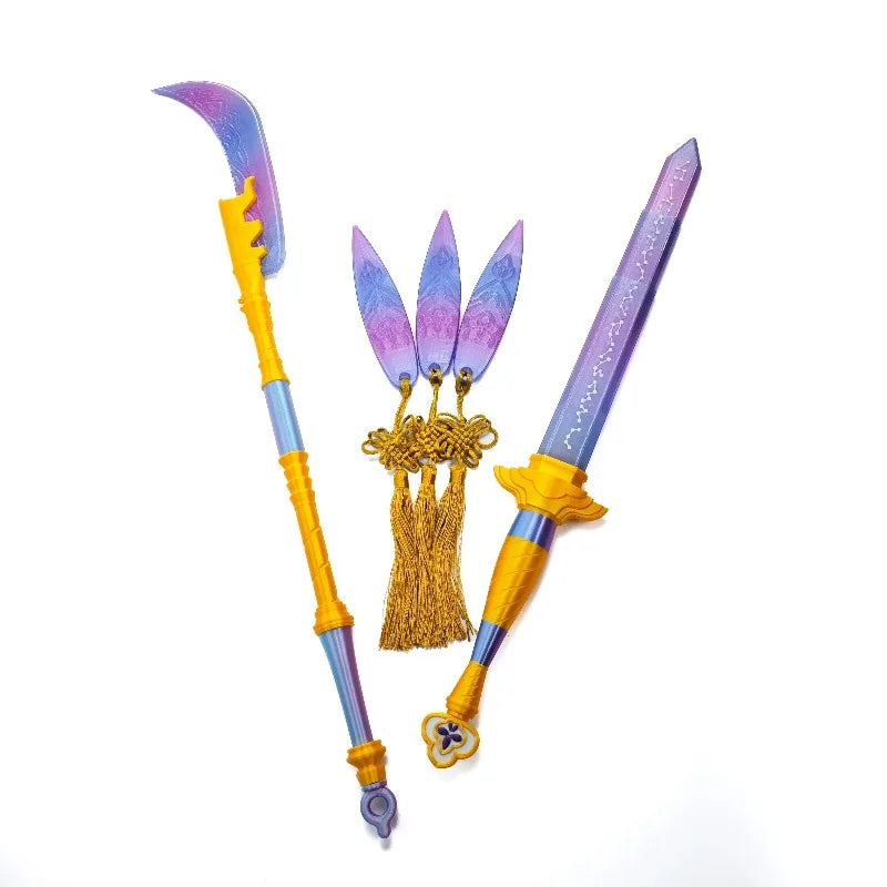 Symbolic Costume Sword Prop - Roleplay Cosplay Accessory for Halloween, Carnival & Costume Outfits
