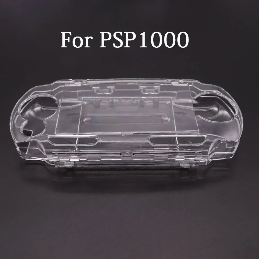 Clear Crystal Hard Shell Case for PS Vita & PSP | Transparent Protective Cover for PSV 1000/2000/3000