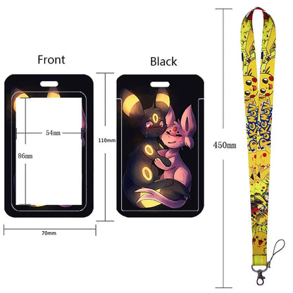 Neck Strap Lanyard for Keys and ID Cards – Badge Holder, Keychain, Key Rings, Fashion Accessory Gift