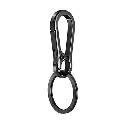 1/5PCS Metal Gourd Buckle Keychain – Strong Carabiner Climbing Hook for Car Keys & Vintage Accessories