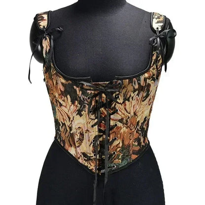 Sexy Lolita Underbust Corset – Slimming Bandage Bustier Top for Women Lingerie & Elegant Streetwear