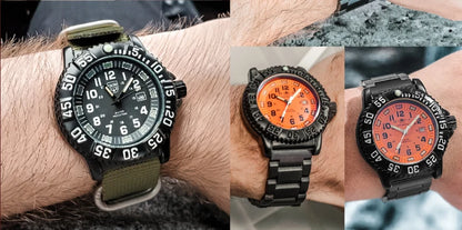 Addies Men's Military Watch - Luminous, Multi-Functional Quartz with Nylon & Steel Strap, Waterproof Outdoor Sports Watch