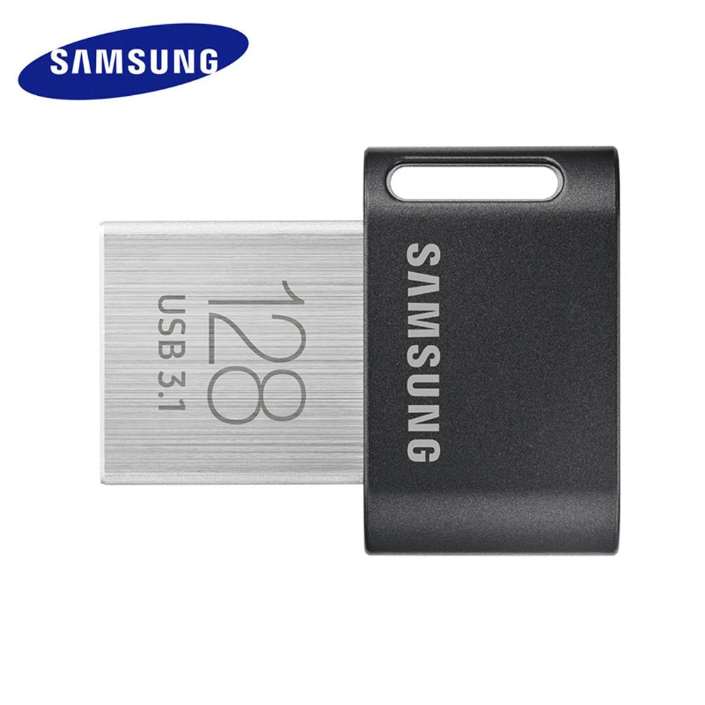 Samsung FIT Plus USB 3.1 Flash Drive - Metal Mini Pen Drive 64GB–256GB High-Speed Memory Stick