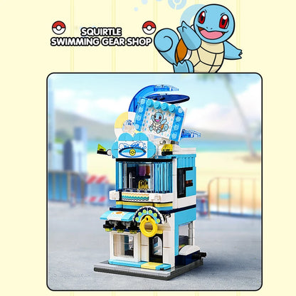 Original Pokémon Crane Game Block Set — Pikachu, Charizard, Squirtle & Bulbasaur Educational Model Toys for Kids’ Gifts