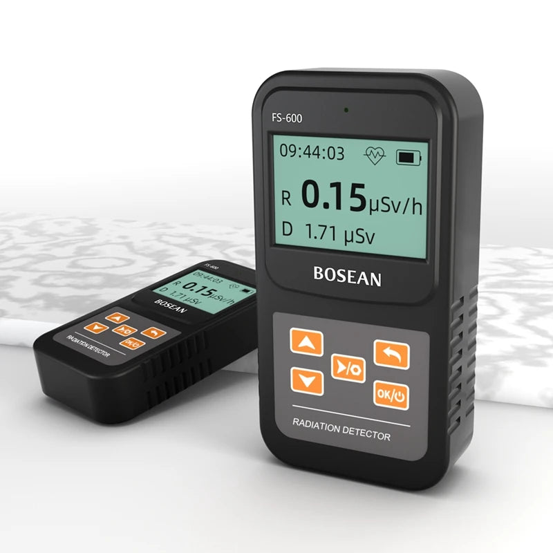 BOSEAN Geiger Counter Radiation Detector - Personal Dosimeter for X-Ray, Beta & Gamma Detection