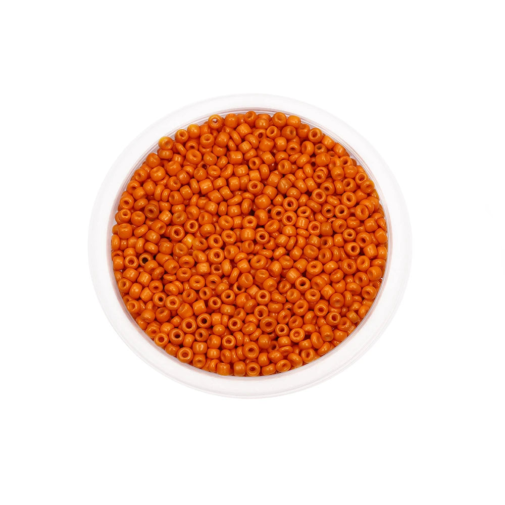 Czech Glass Seed Beads 3/4mm 300/600Pcs - Small Round Loose Charm Beads for DIY Jewelry Making, Earrings, Bracelets & Crafts