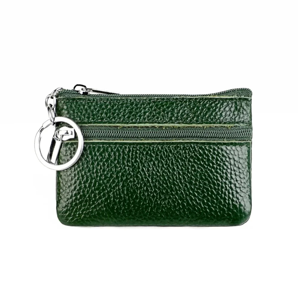 Mini PU Leather Coin & Card Holder Wallet – Luxury Pocket Change Purse Pouch for Men & Women 💼✨