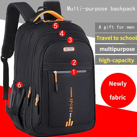 Ladies’ Korean-Style Backpack – Large Capacity Student School & Travel Bag