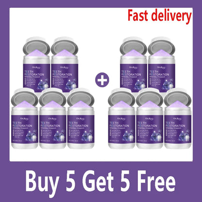 Teeth Restoration Mineral Powder – Enamel Repair & Tooth Strengthening Formula