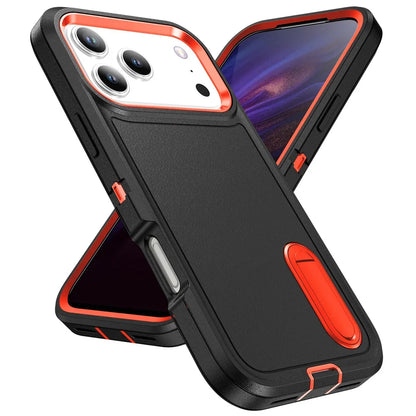Heavy Duty Armor Phone Case for iPhone – Shockproof Stand Cover with Kickstand for iPhone 11 to 17 Series