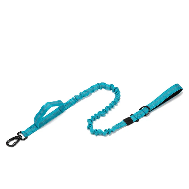 Durable Nylon Pet Dog Collar & Leash Set – Reflective Tactical Training Collar for Large Dogs