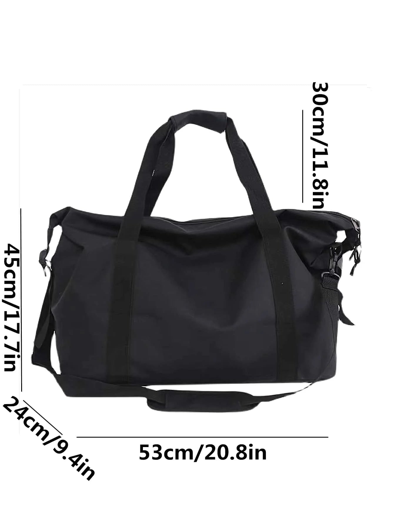 Handheld Travel Bag - Large Capacity Sports & Fitness Bag, Lightweight One Shoulder Crossbody Luggage