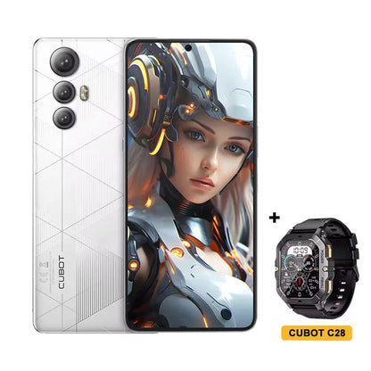 CUBOT MAX 5 5G Smartphone | 6.95" 144Hz Screen, MTK Dimensity 8200, 24GB RAM, 256GB ROM, 100MP Camera, Android 14